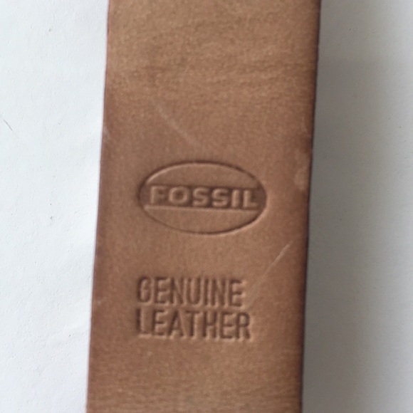 Fossil Red Strap Statement Watch with Crystals - Picture 11 of 15